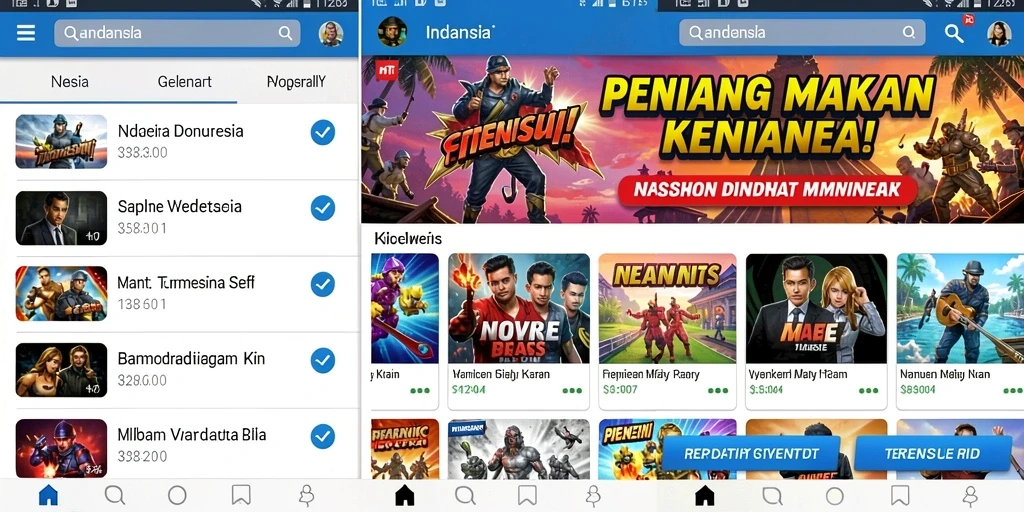 Karakter utama di dunia petualangan menunggu aksi selanjutnya.