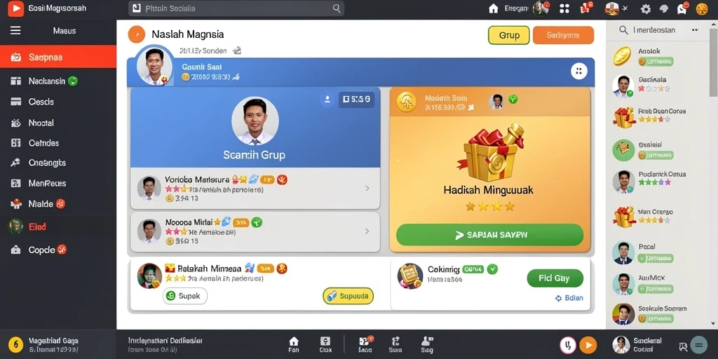 Tampilan utama AJAIB88 yang menarik dan intuitif.