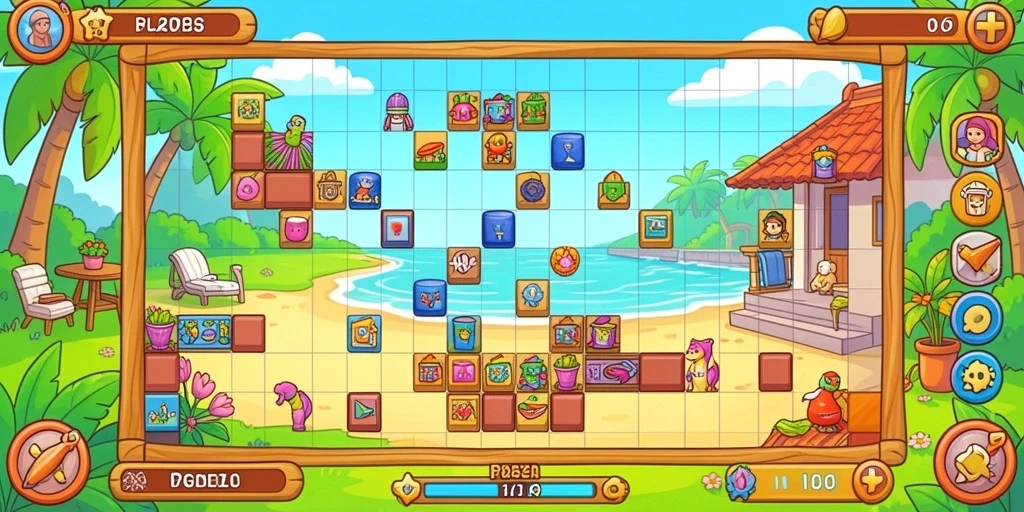 Tampilan grafis yang menawan dalam gameplay.
