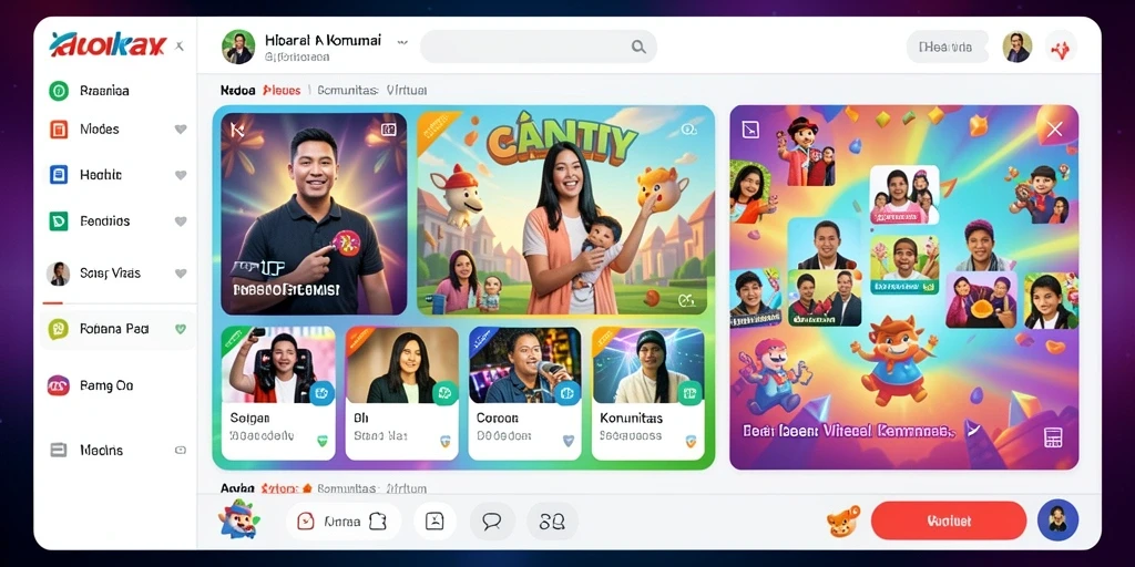 Tampilan antarmuka yang intuitif dan menarik.