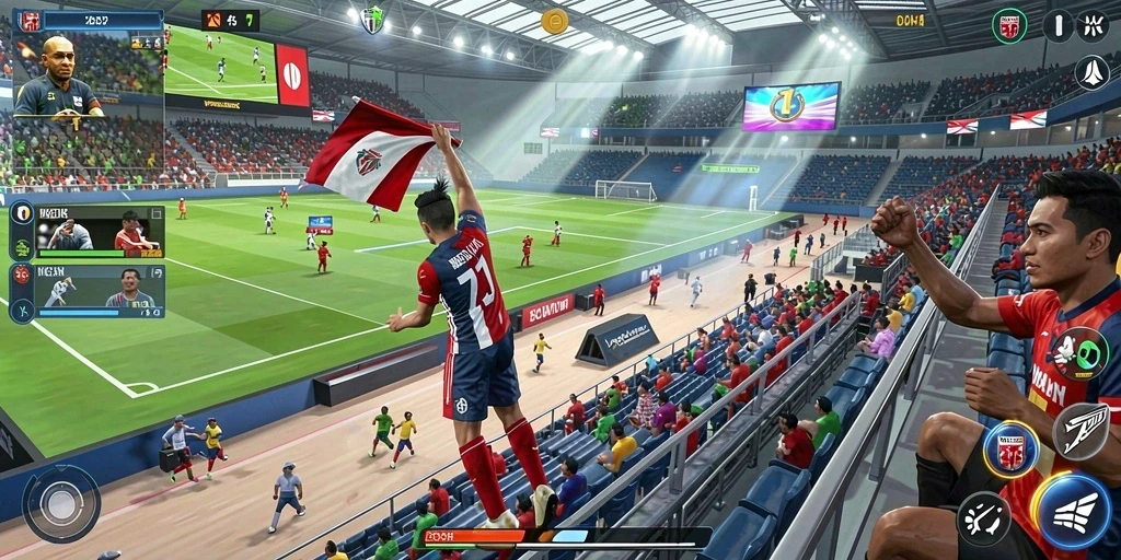 Tampilan antarmuka yang menarik dan modern.