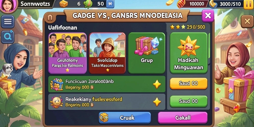 Tampilan antarmuka yang user-friendly dan intuitif.